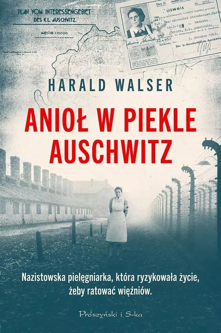 Książka - Anioł w piekle Auschwitz. Duże Litery