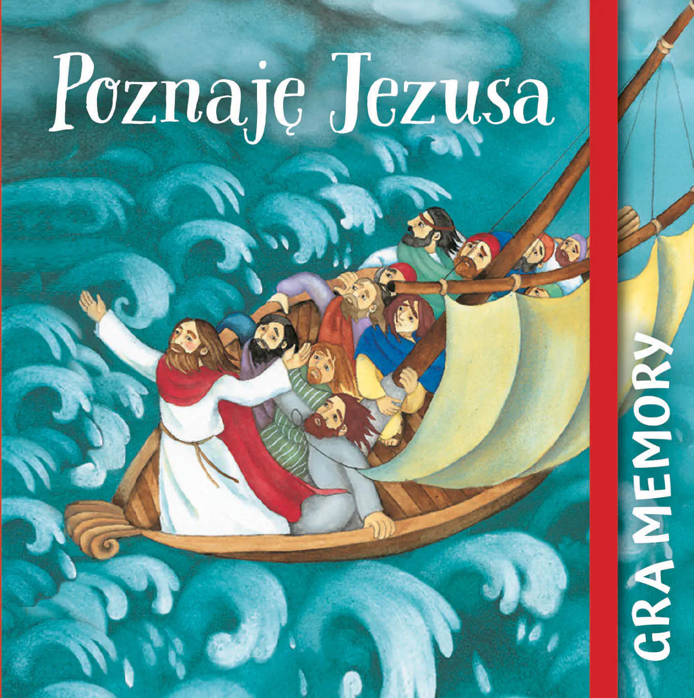 Książka - Poznaję Jezusa. Gra memory