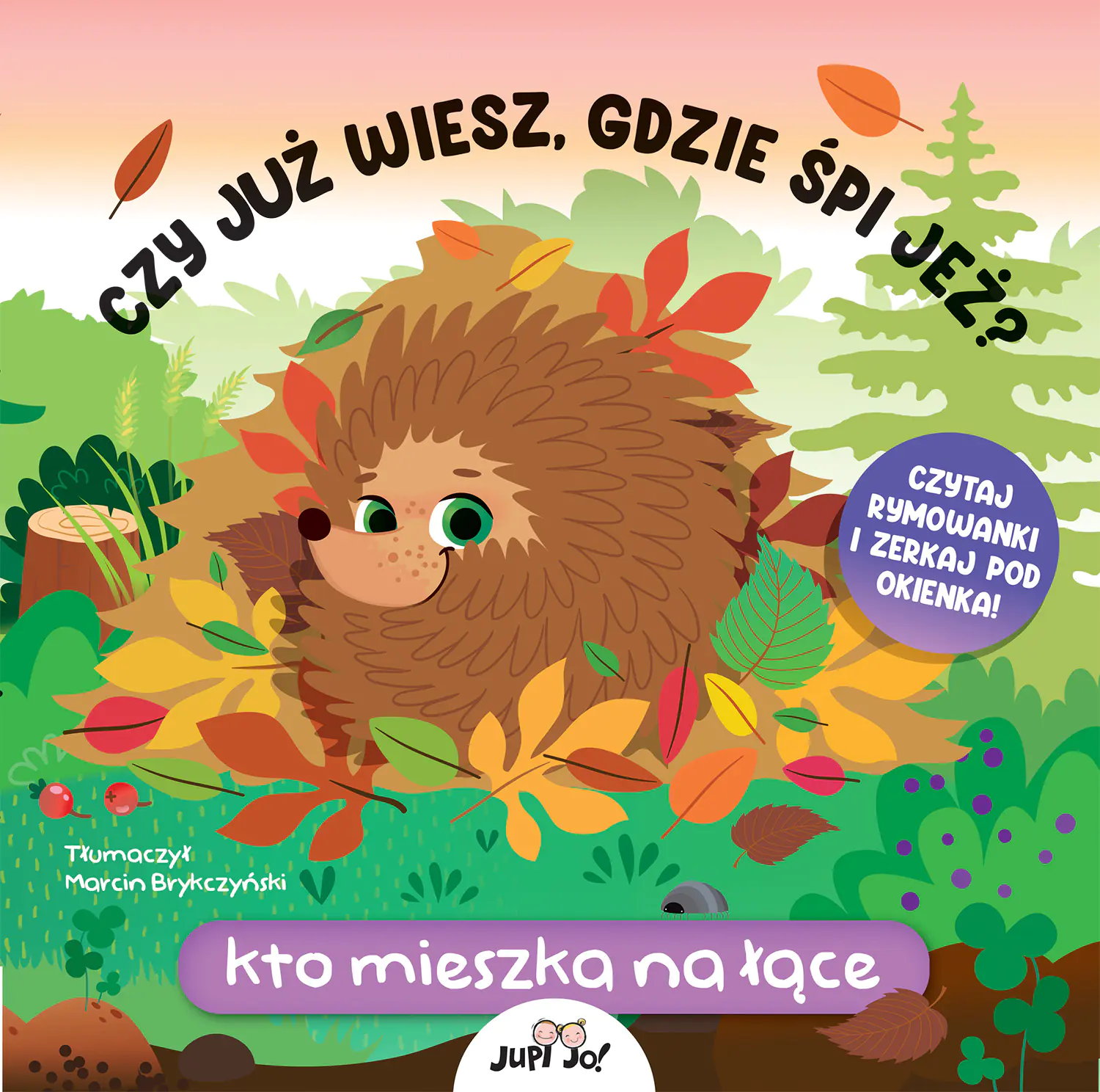 Książka - Czy już wiesz, gdzie śpi jeż? Kto mieszka na łące