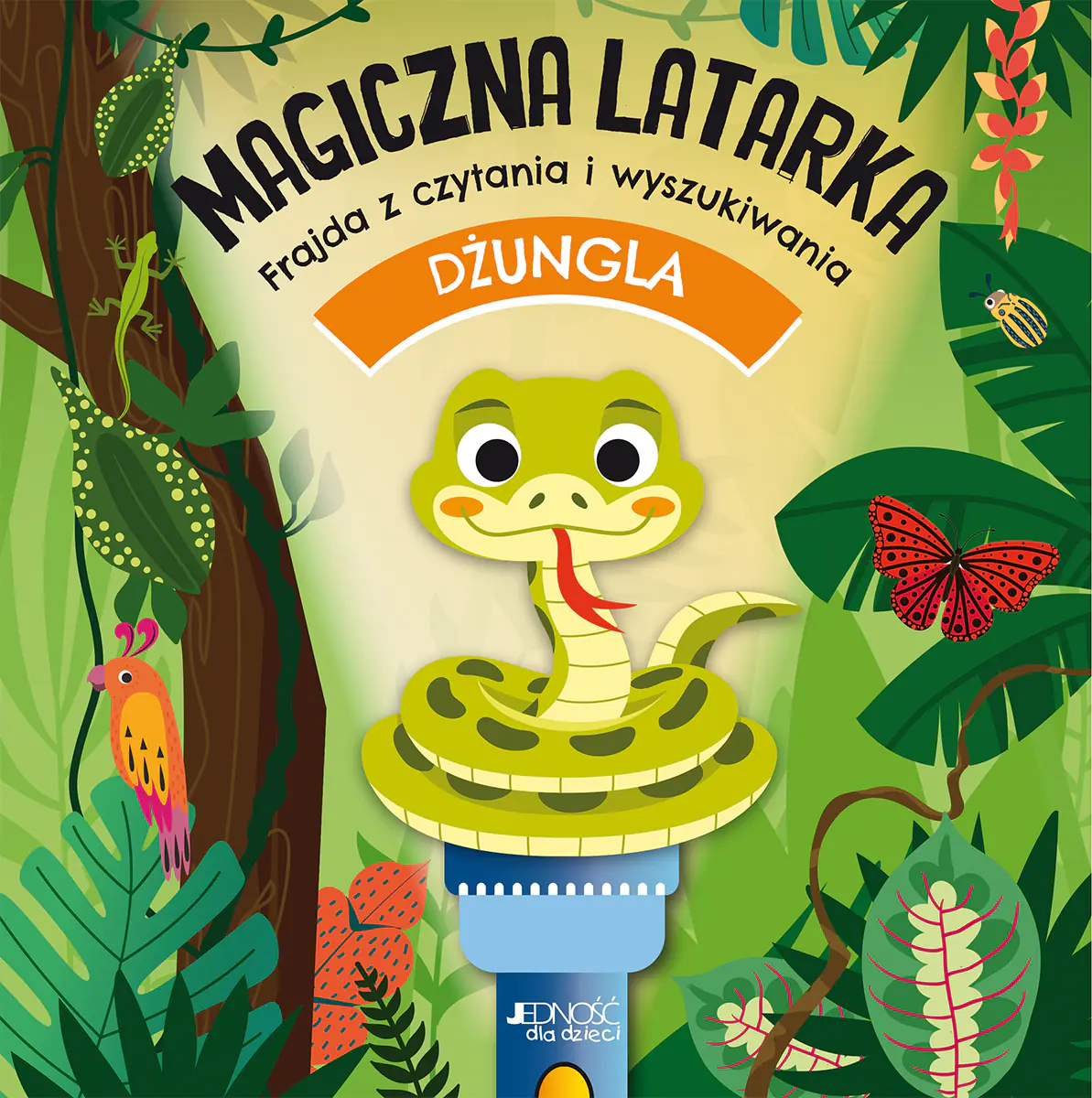 Książka - Dżungla. Magiczna latarka