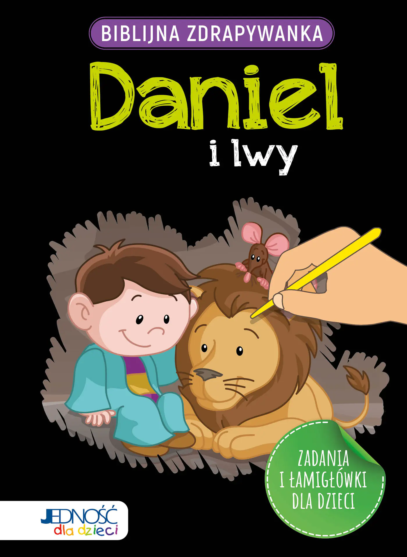 Książka - Biblijna zdrapywanka. Daniel i lwy