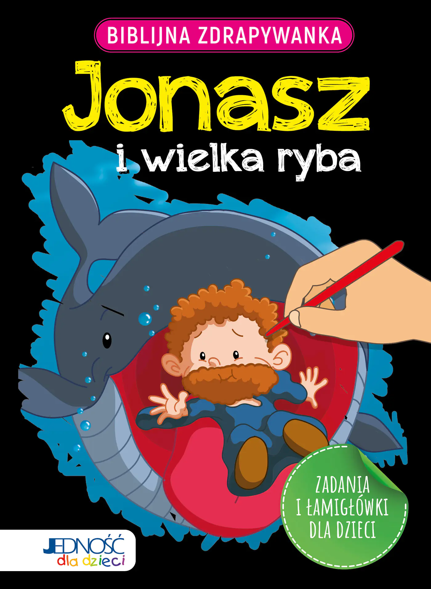 Książka - Biblijna zdrapywanka. Jonasz i wielka ryba