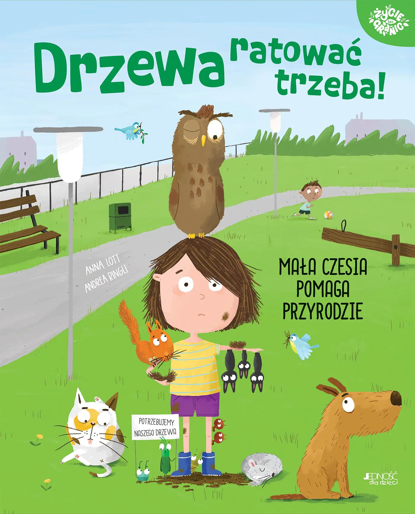 Książka - Drzewa ratować trzeba! Mała Czesia pomaga przyrodzie