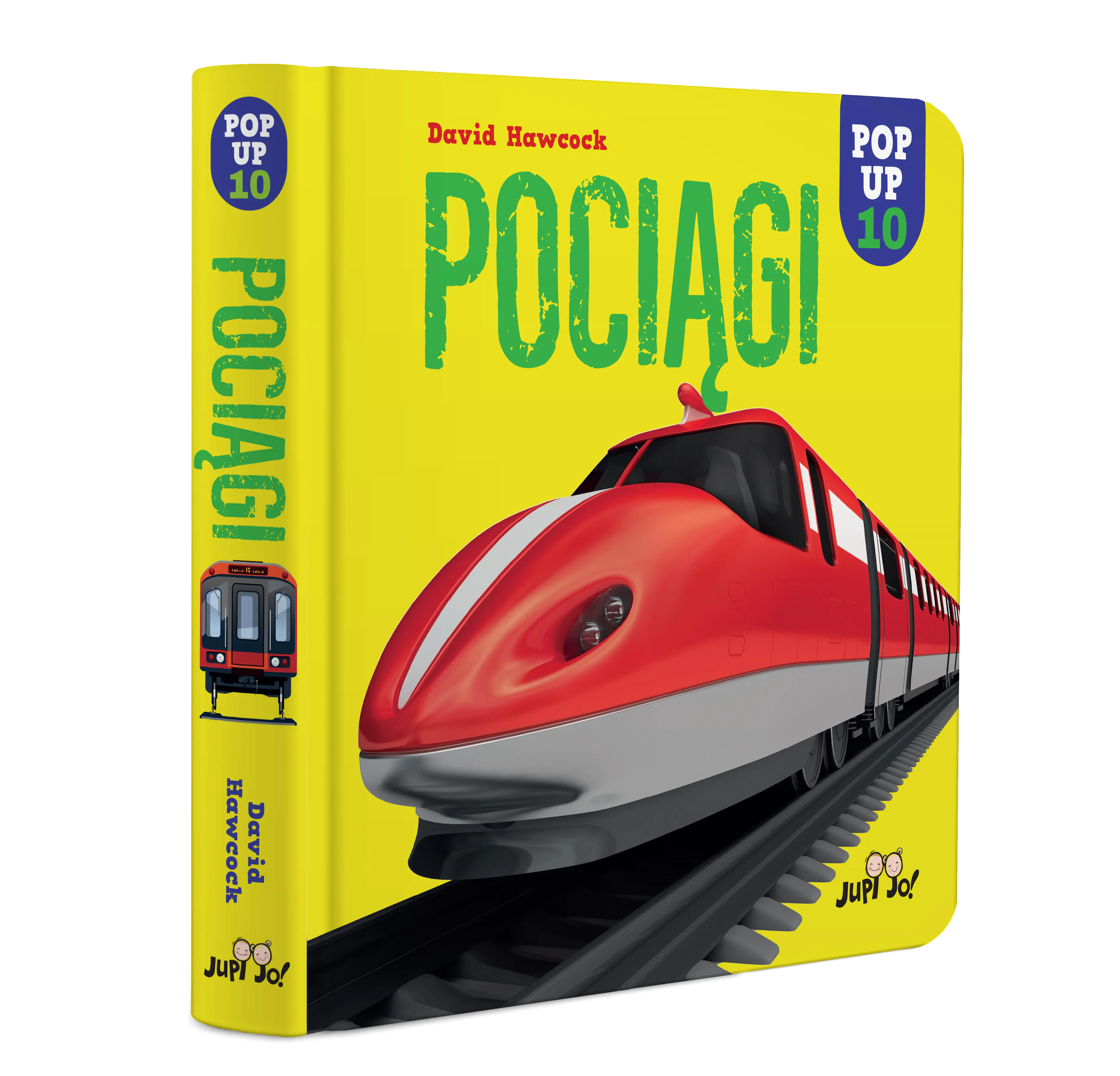Książka - Pociągi. POP-UP 10