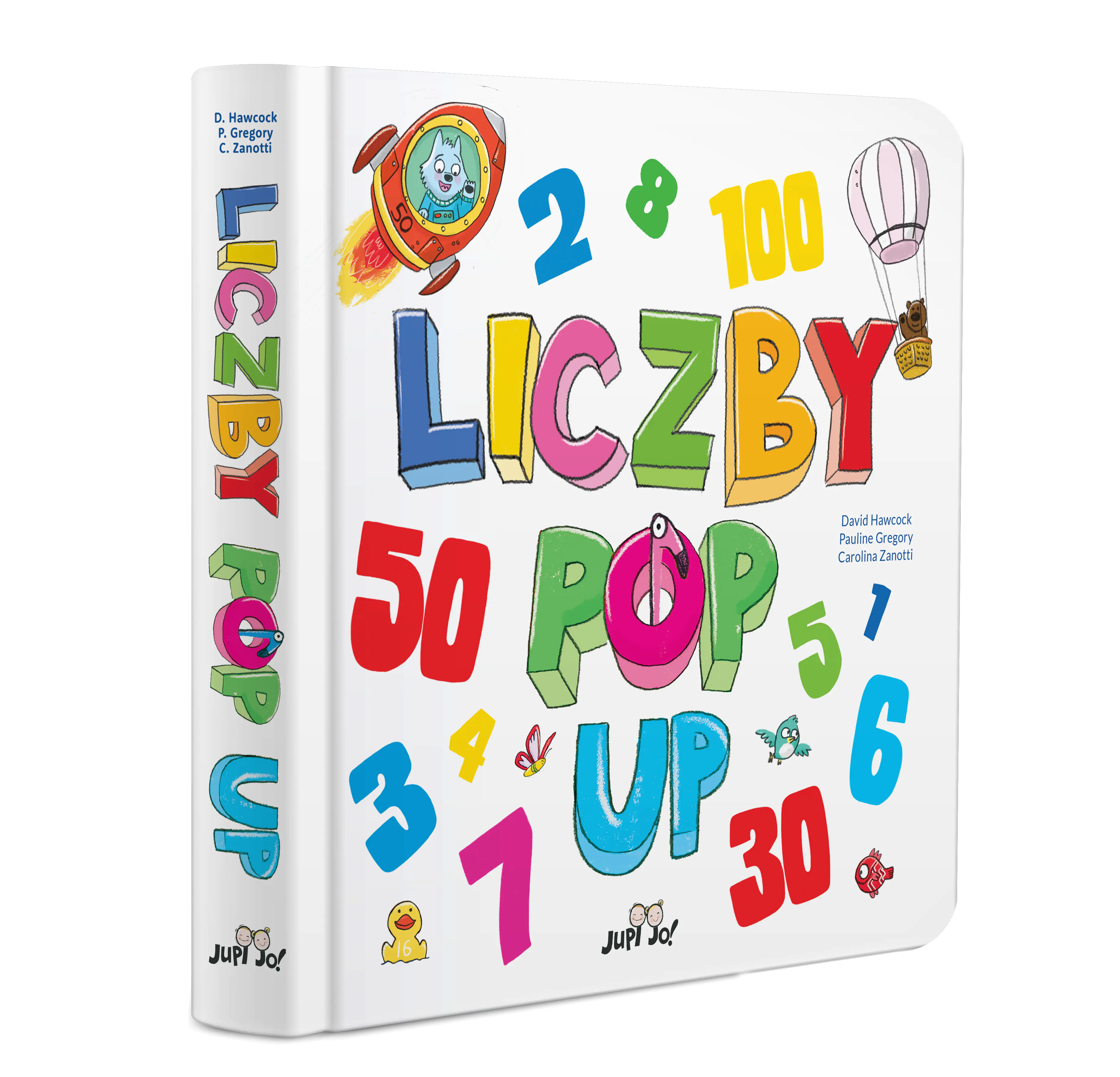 Książka - Liczby. POP-UP