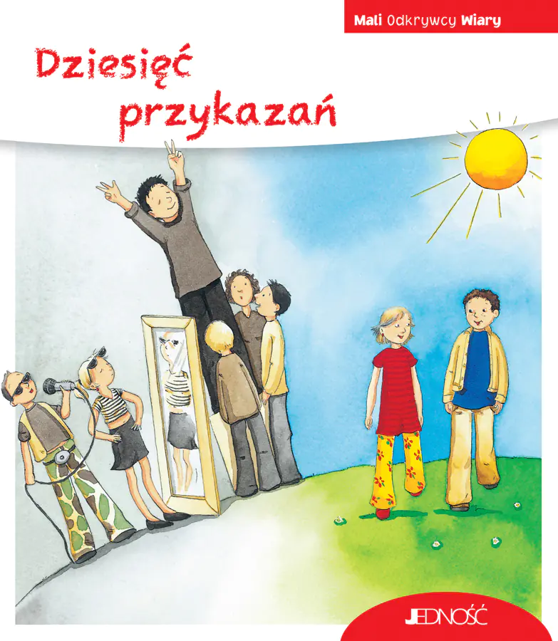 Książka - Dziesięć przykazań. Seria Mali Odkrywcy Wiary