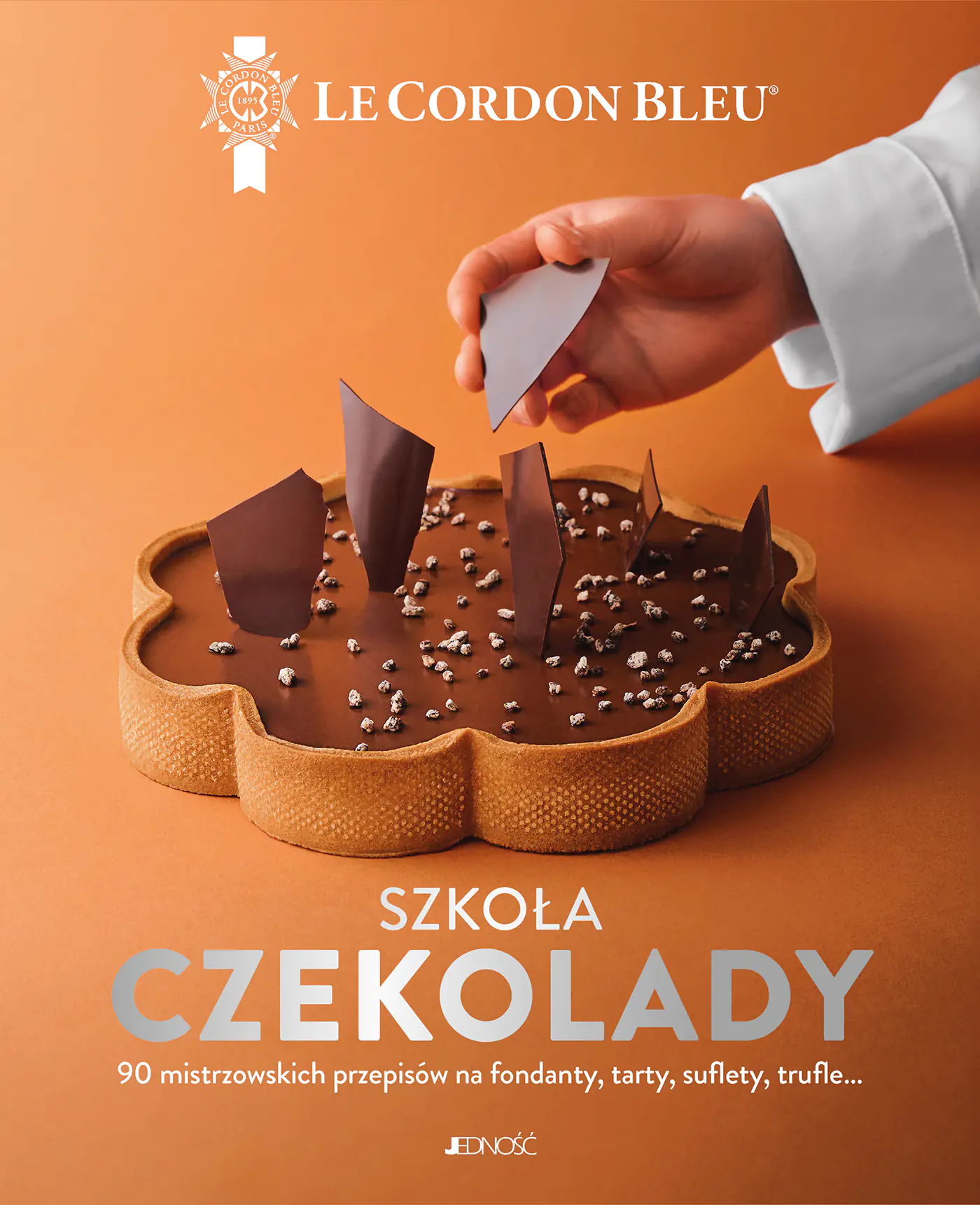 Książka - Szkoła czekolady. 90 mistrzowskich przepisów na fondanty, tarty, suflety, trufle&hellip; Le Cordon Bleu&reg;