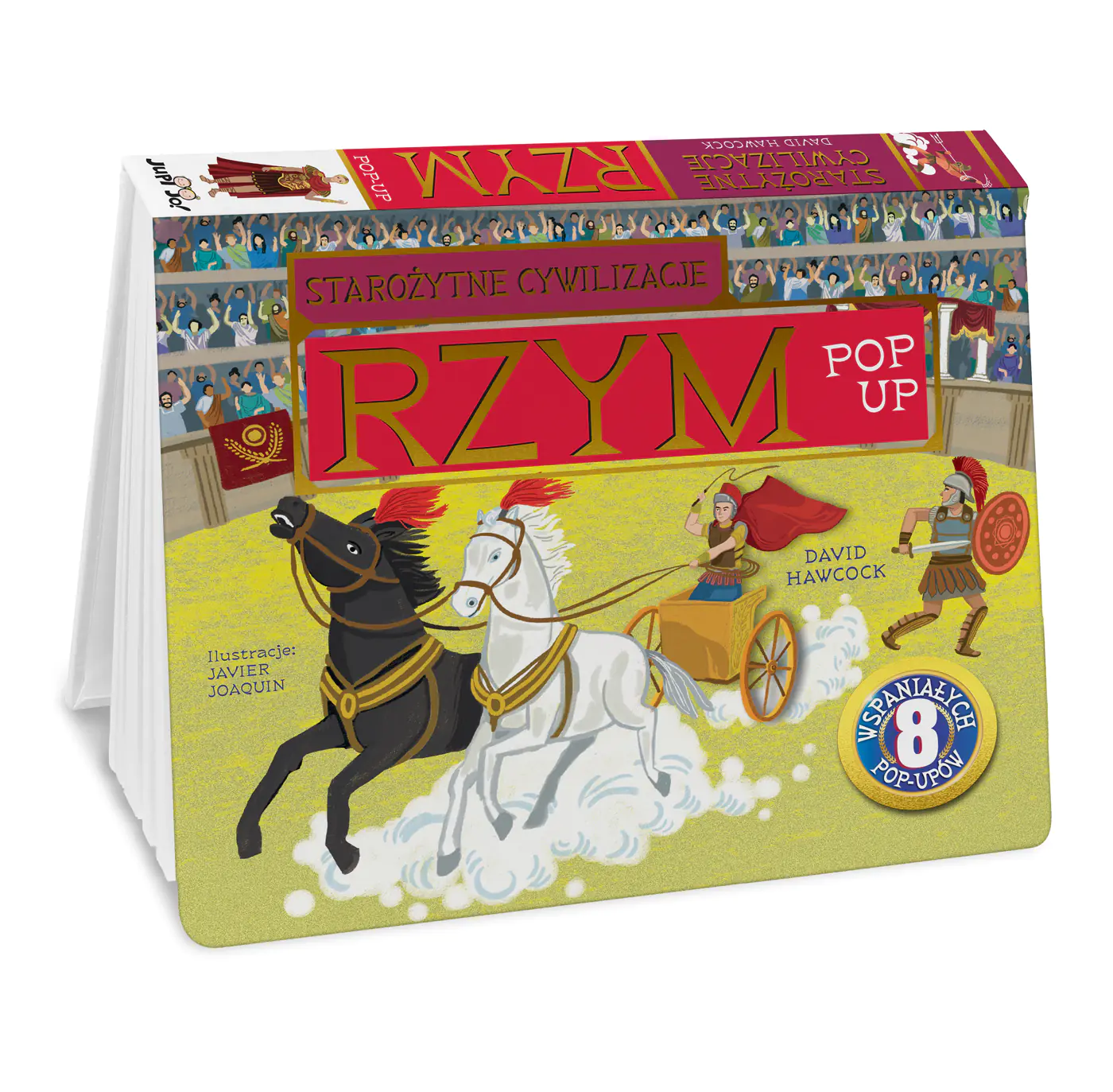 Książka - Starożytne cywilizacje. Rzym POP-UP