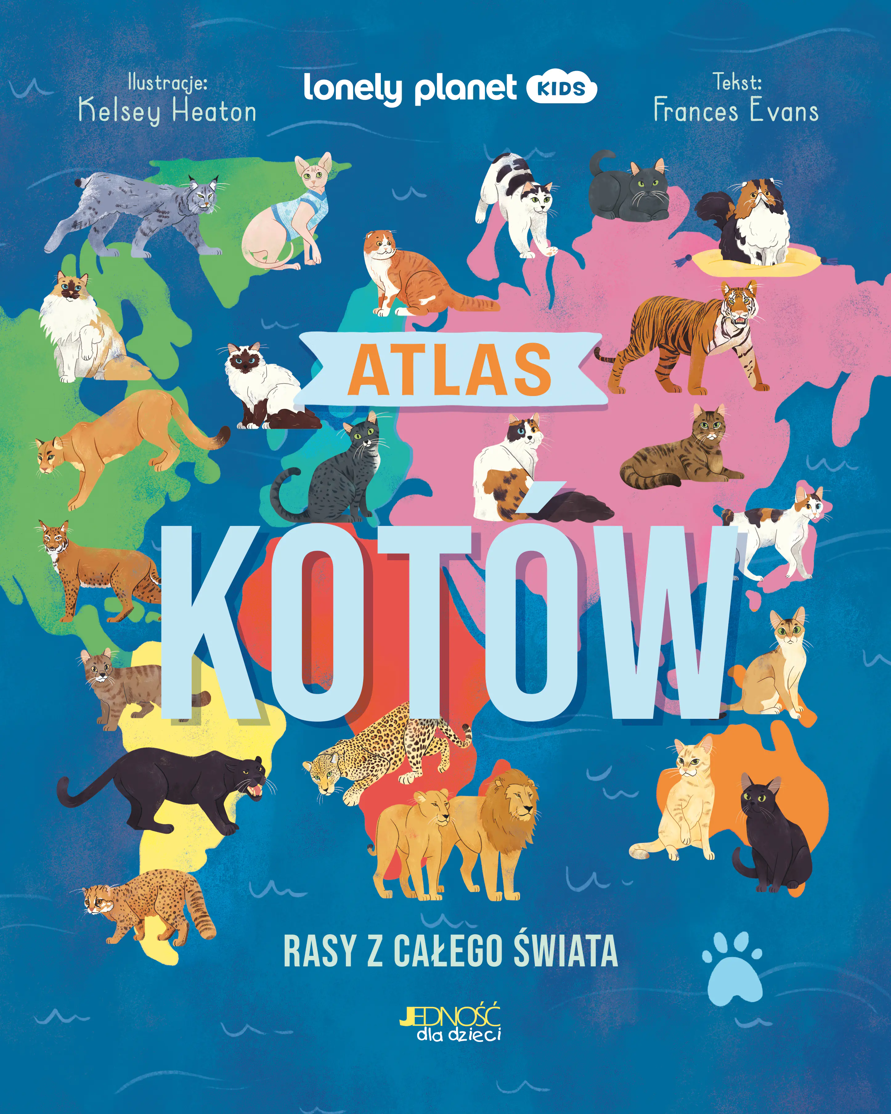Książka - Atlas kotów. Rasy z całego świata