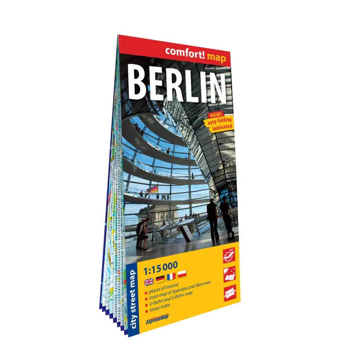 Książka - Berlin. Plan miasta 1:15 000