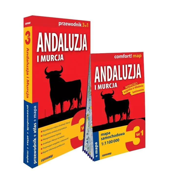 Książka - Andaluzja i Murcja Zestaw Przewodnikowy 3w1 2025