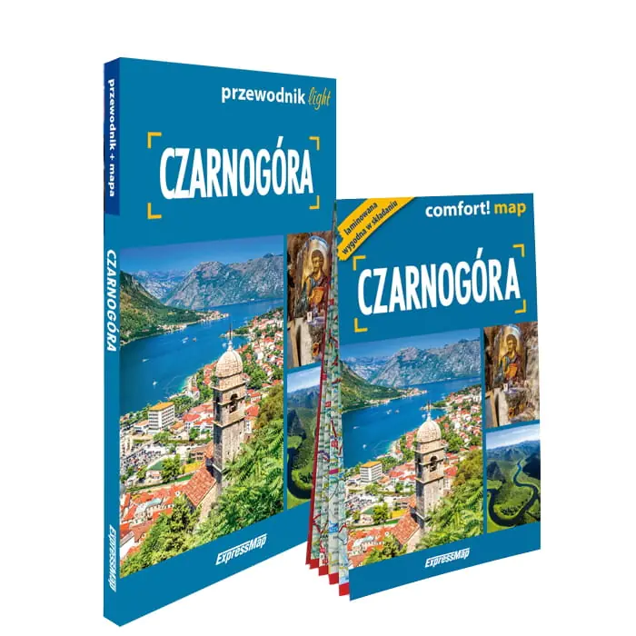 Książka - Czarnogóra light: przewodnik + mapa