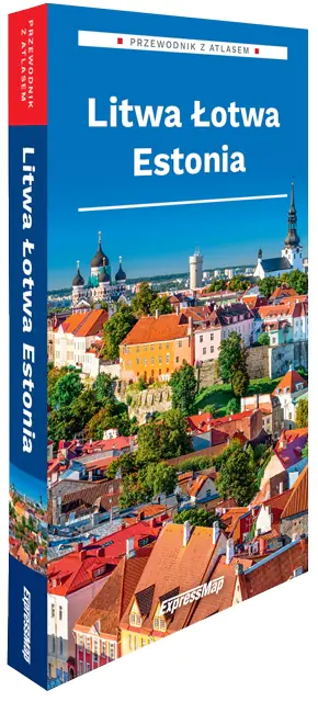 Książka - Litwa Łotwa Estonia Przewodnik z atlasem 2026