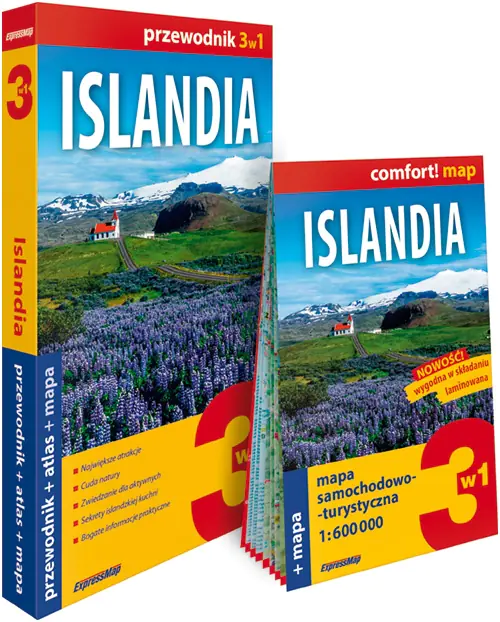 Książka - Islandia Zestaw Przewodnikowy 3w1 2026