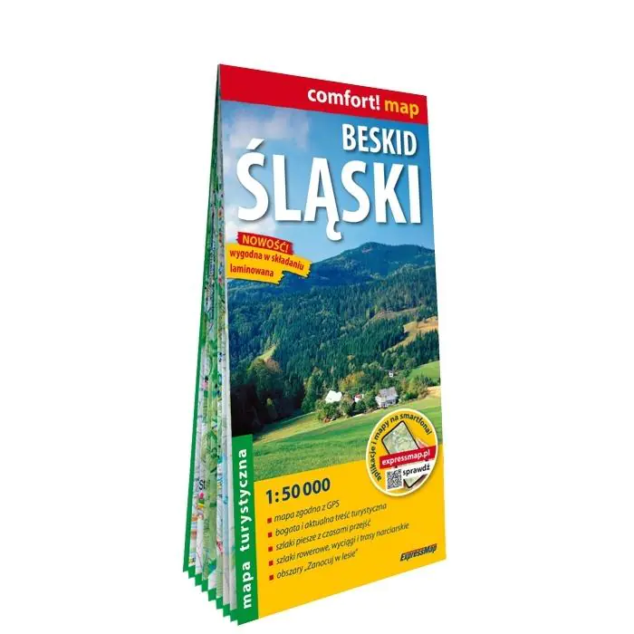 Książka - Comfort! map Beskid Śląski 1:50 000