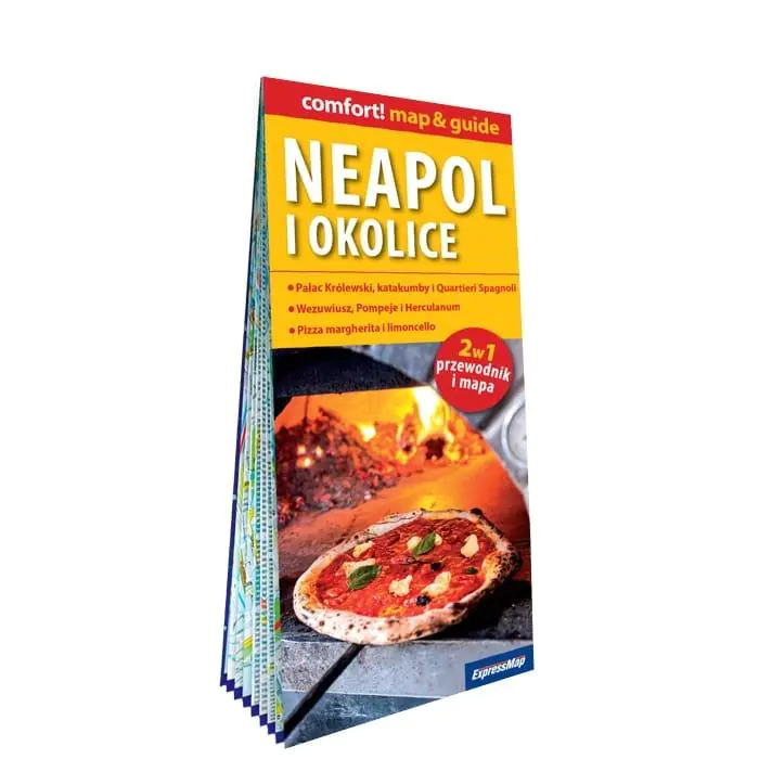 Książka - Neapol i okolice 2w1. Przewodnik i mapa