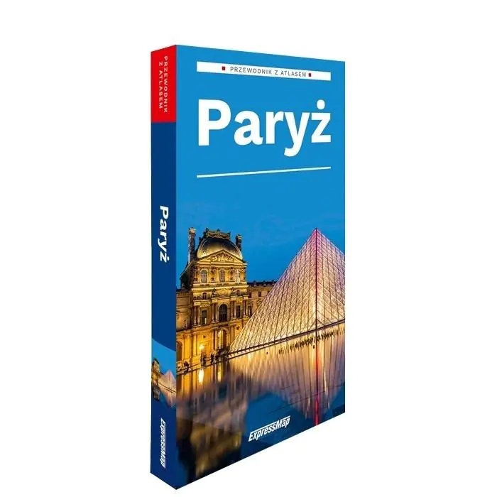 Książka - Paryż przewodnik z atlasem
