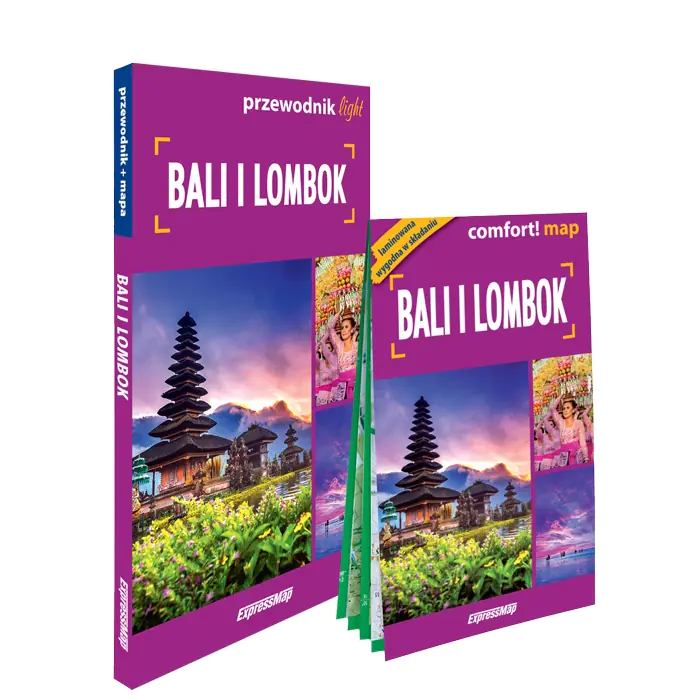 Książka - Bali i Lombok zestaw przewodnikowy 2w1 light