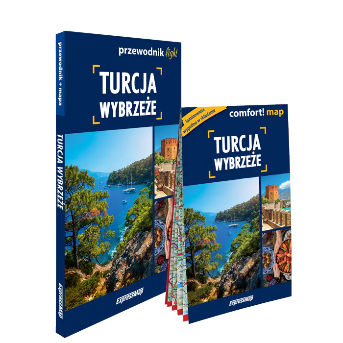 Książka - Turcja Południowe wybrzeże - zestaw przewodnikowy 2w1 (light) 2026