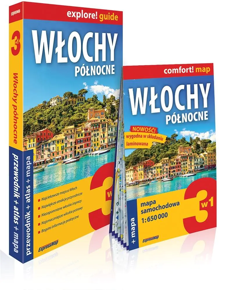 Książka - Explore! guide Włochy Północne 3w1