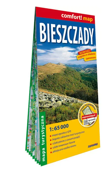 Książka - Comfort! map Bieszczady 1:65 000
