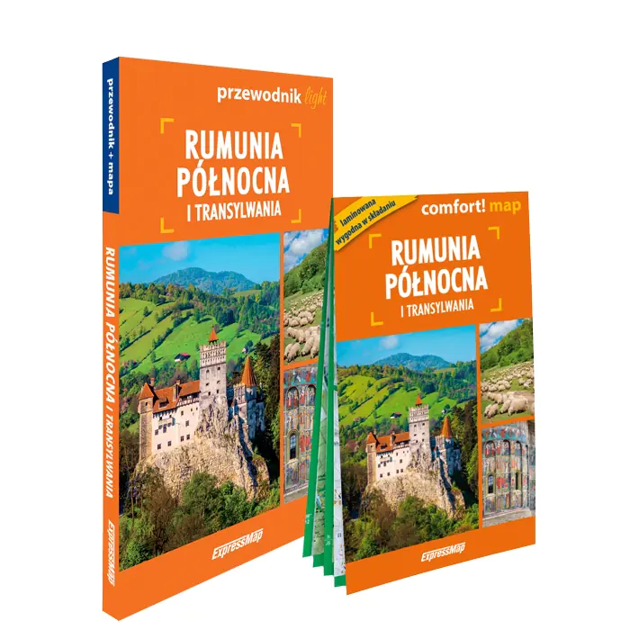 Książka - Rumunia Północna i Transylwania light przewodnik + mapa