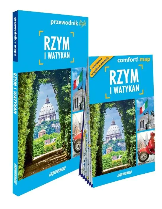 Książka - Rzym i Watykan Zestaw Przewodnikowy 2w1 light 2026