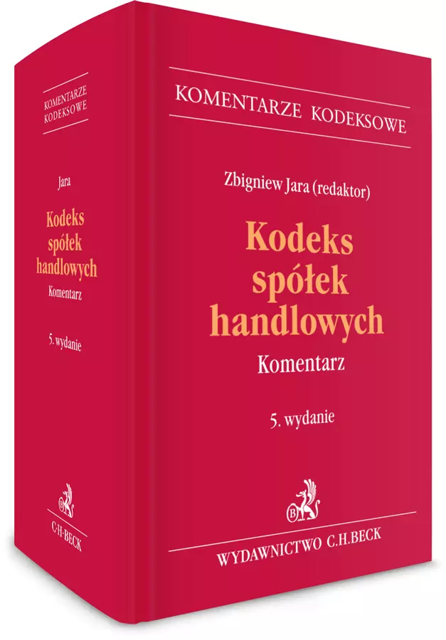 Książka - Kodeks spółek handlowych. Komentarz