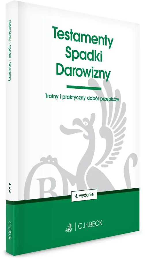 Testamenty, spadki, darowizny