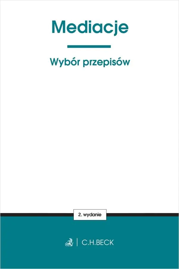 Książka - Mediacje. Wybór przepisów w.2