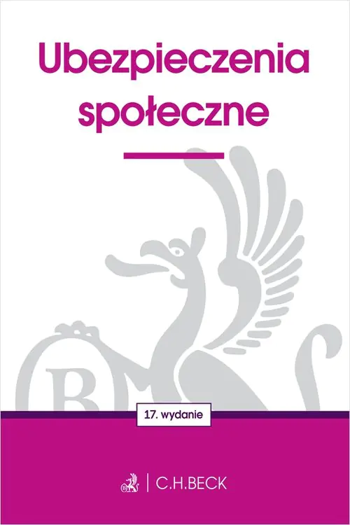 Książka - Ubezpieczenia społeczne w.17