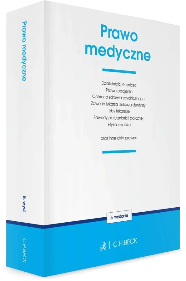 Książka - Prawo medyczne oraz inne akty prawne w.5