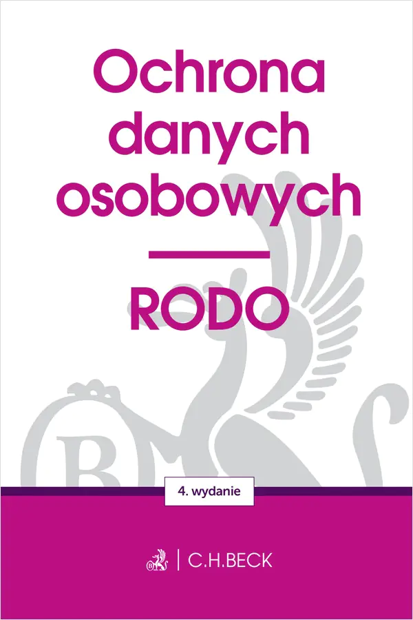 Książka - Ochrona danych osobowych. RODO