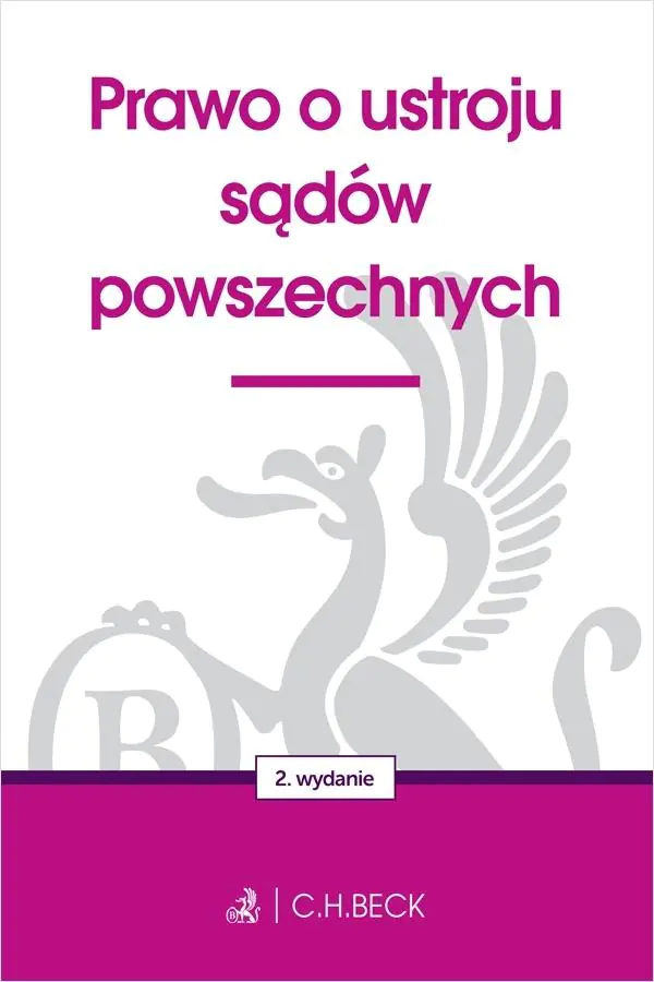 Książka - Prawo o ustroju sądów powszechnych