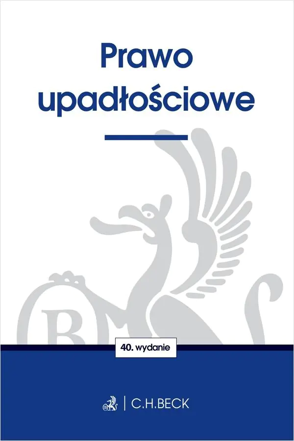 Książka - Prawo upadłościowe