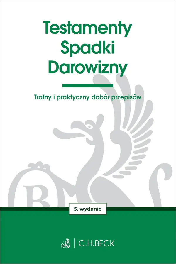 Książka - Testamenty. Spadki. Darowizny
