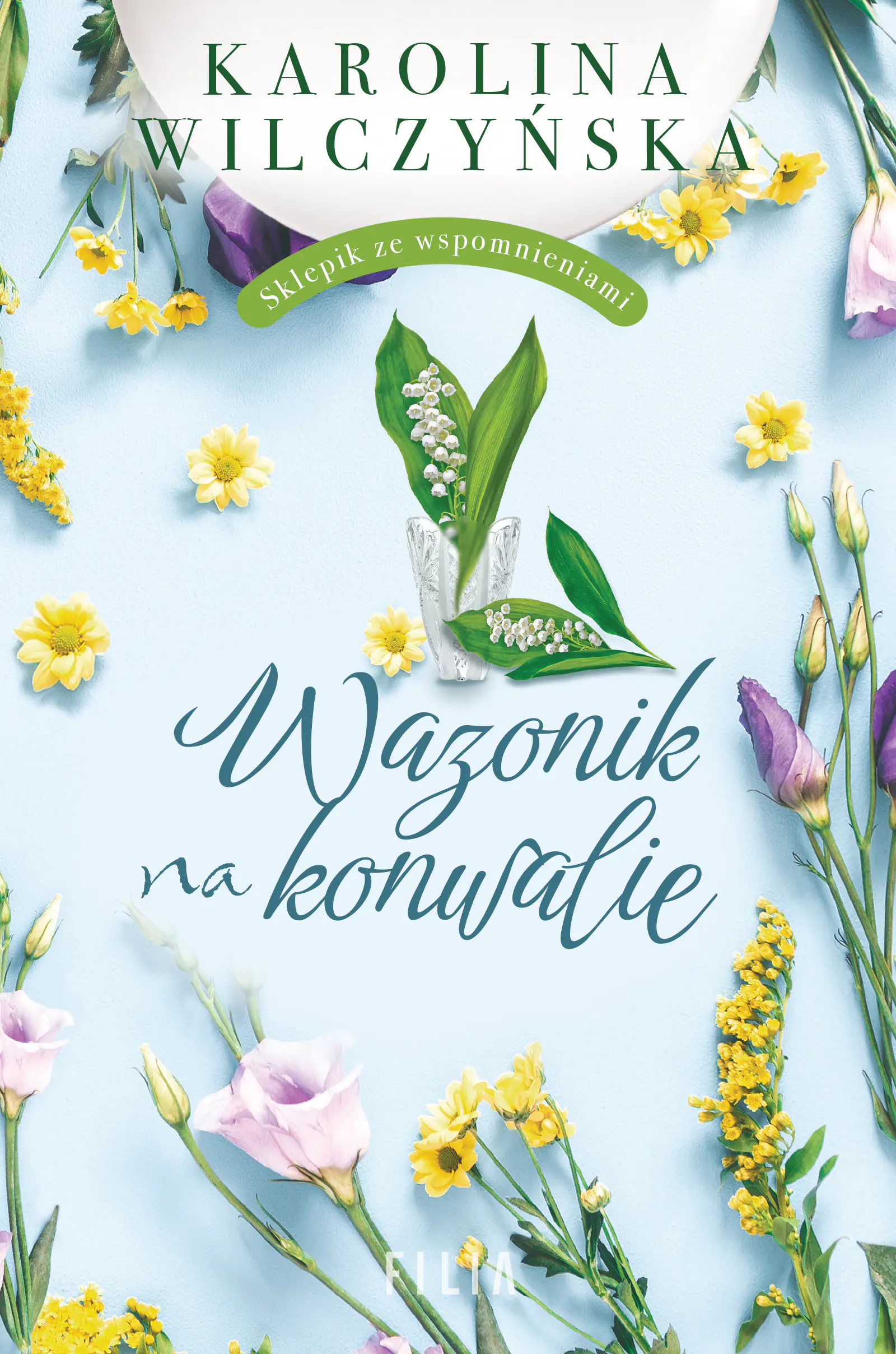 Książka - Wazonik na konwalie