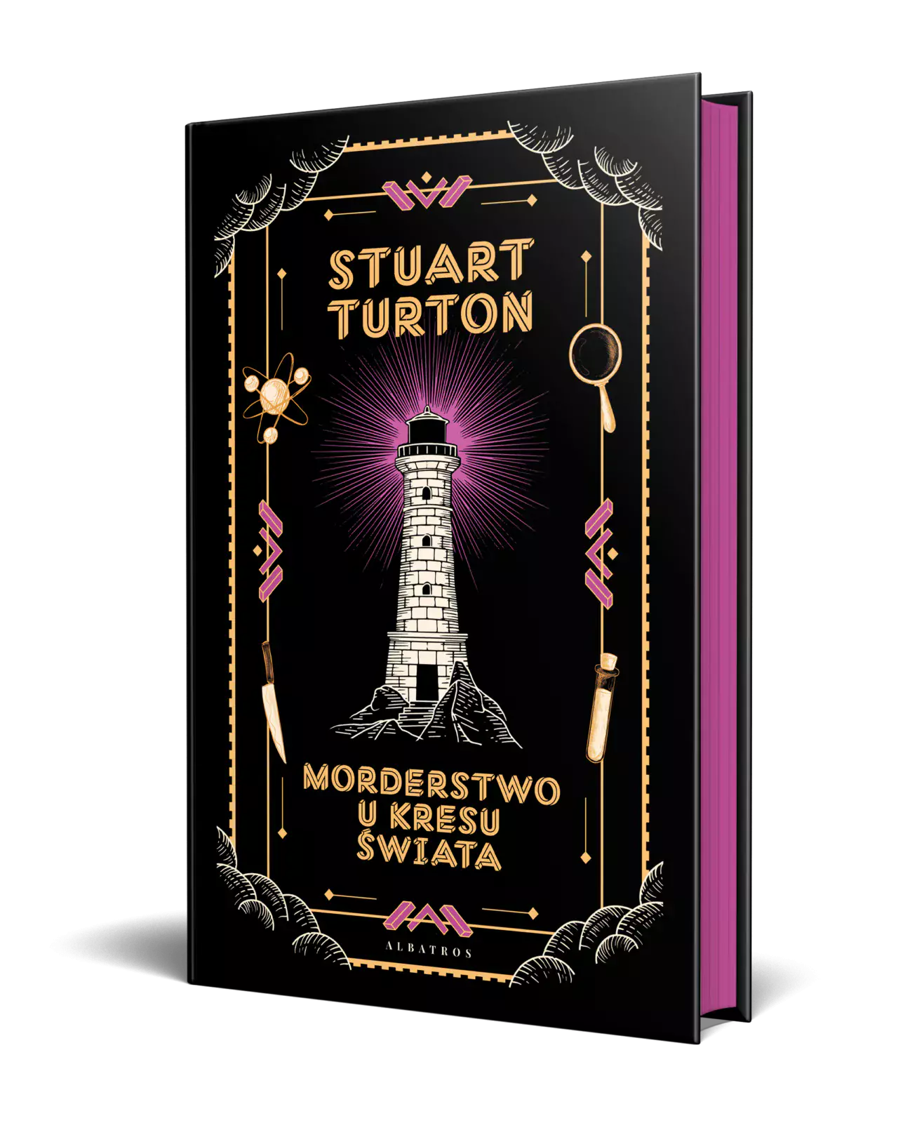 Książka - Morderstwo u kresu świata (barwione brzegi)