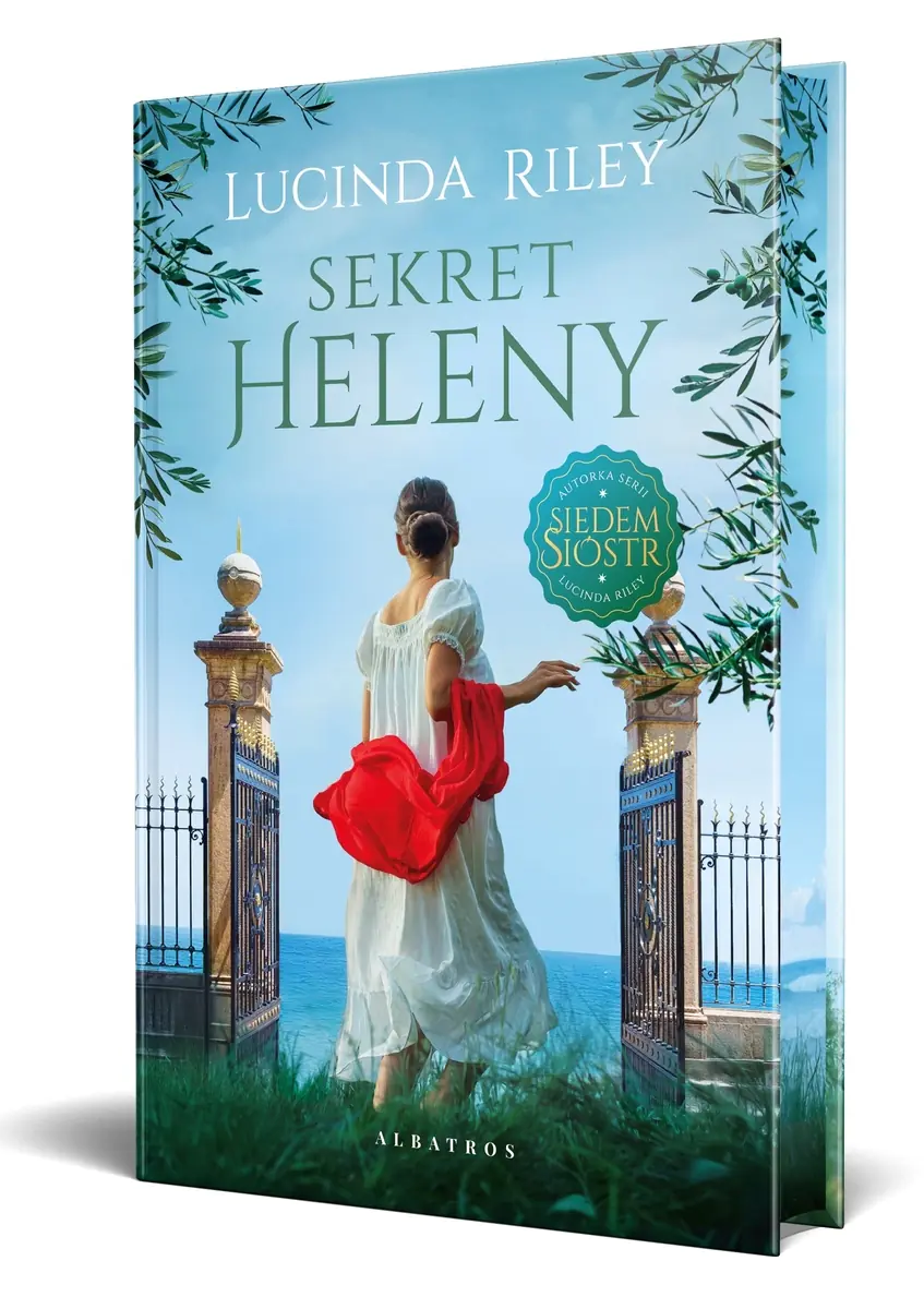 Książka - Sekret Heleny (barwione brzegi)
