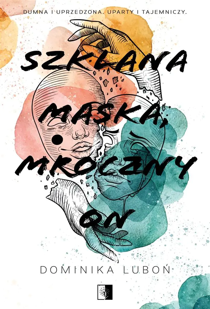 Książka - Szklana maska, mroczny on