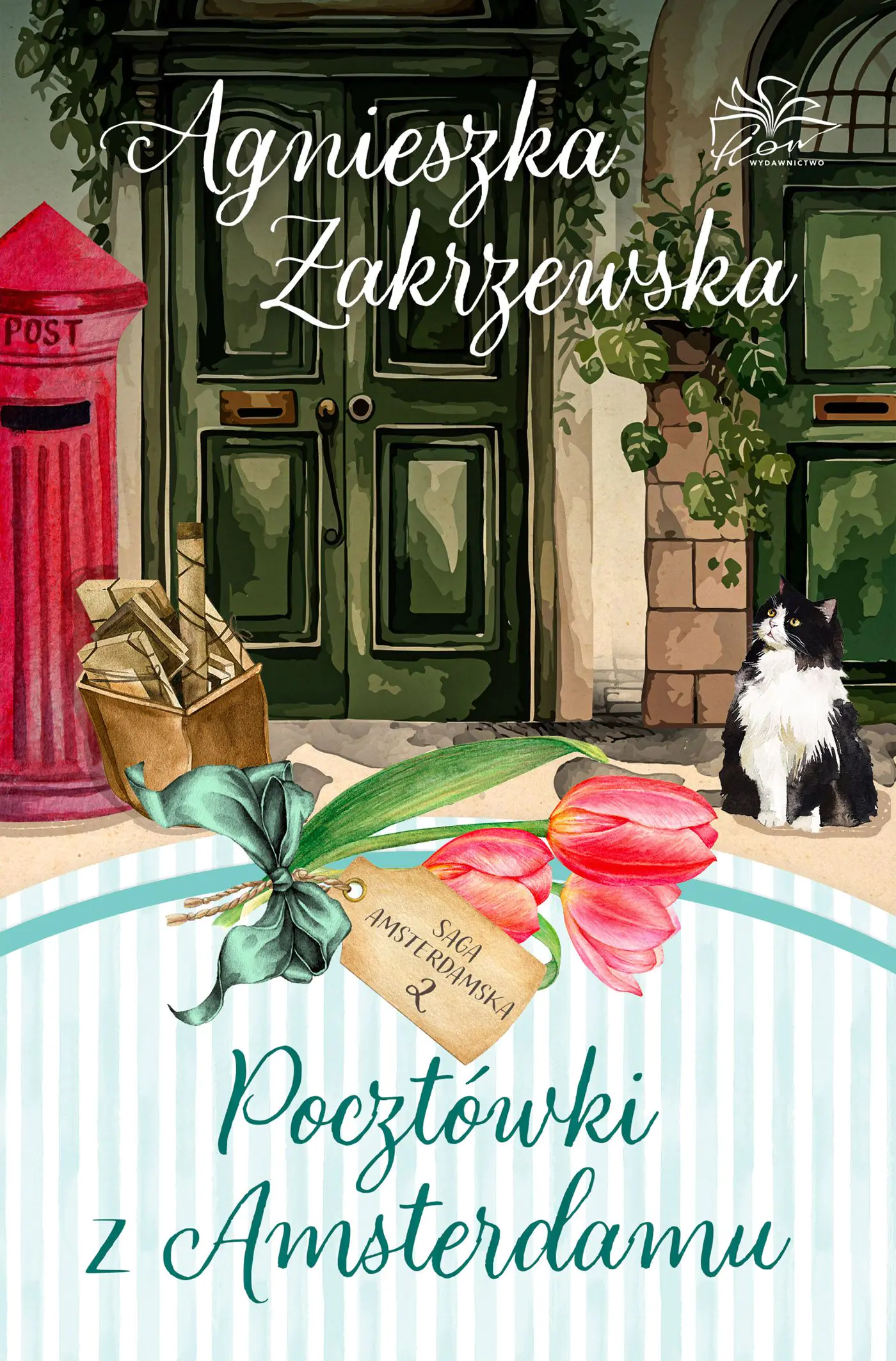 Książka - Pocztówki z Amsterdamu. Saga amsterdamska. Tom 2