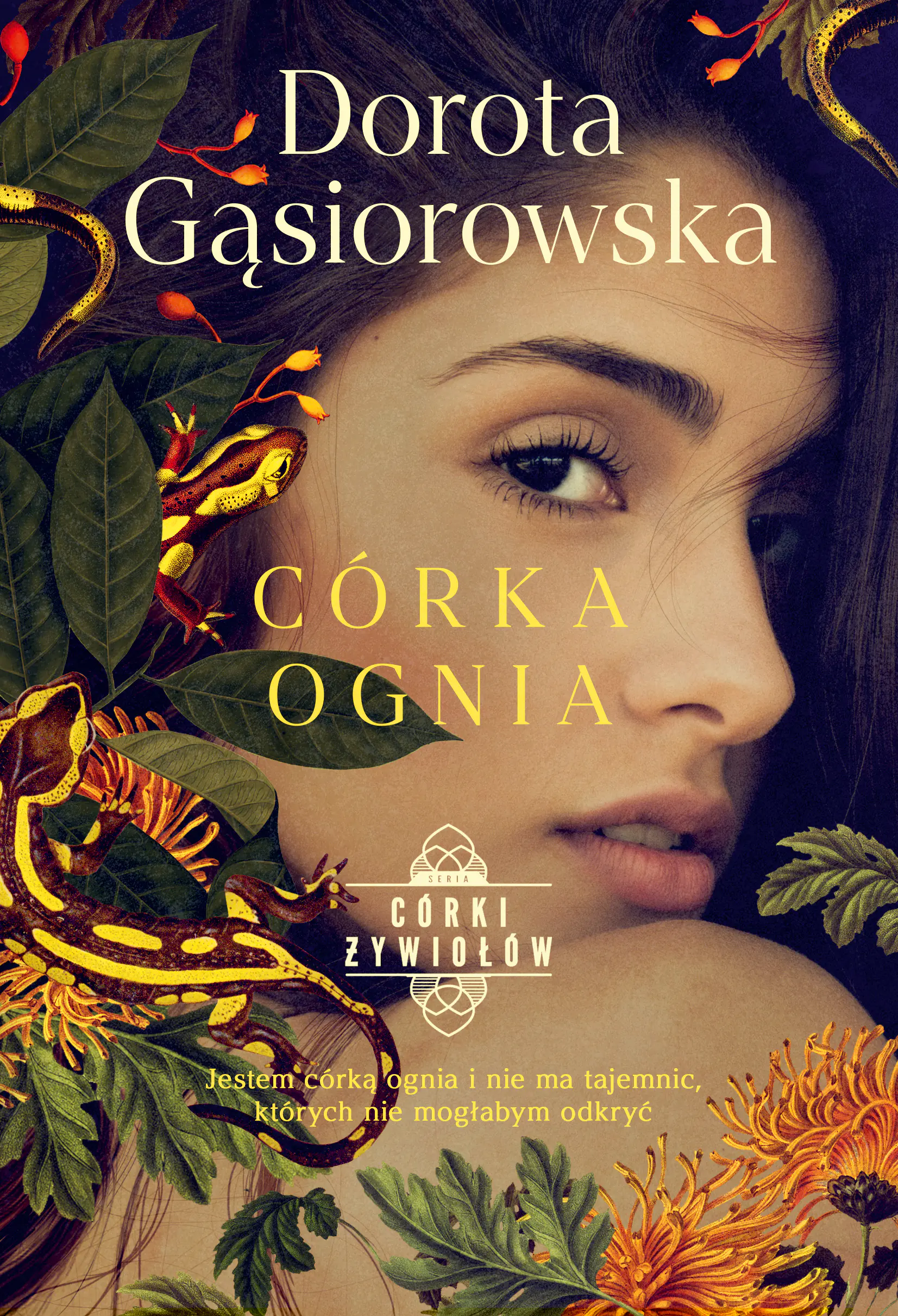 Książka - Córka ognia. Seria CÓRKI ŻYWIOŁÓW