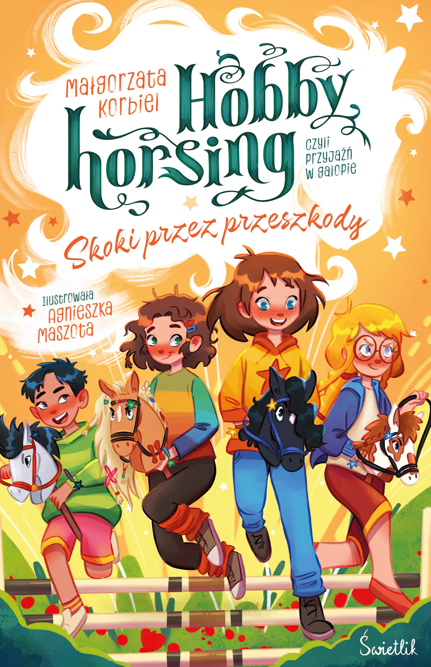 Książka - Skoki przez przeszkody. Hobby horsing, czyli przyjaźń w galopie
