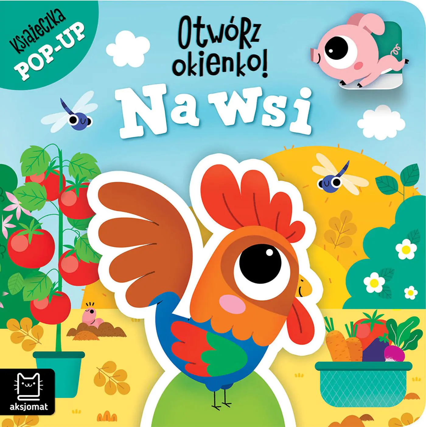 Książka - Otwórz okienko  Na wsi. Książeczka pop-up