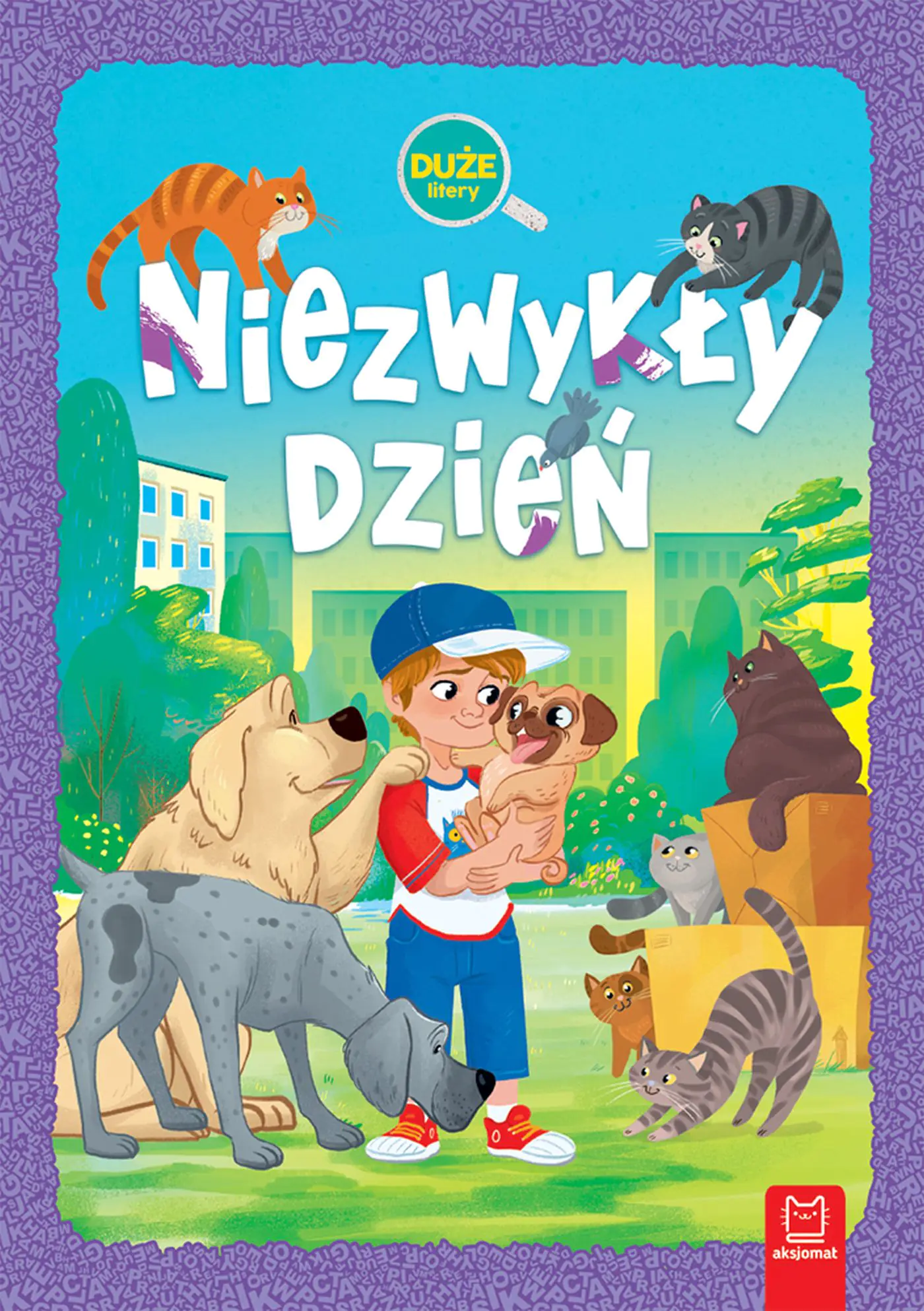 Książka - Niezwykły dzień. Duże litery. Oprawa twarda
