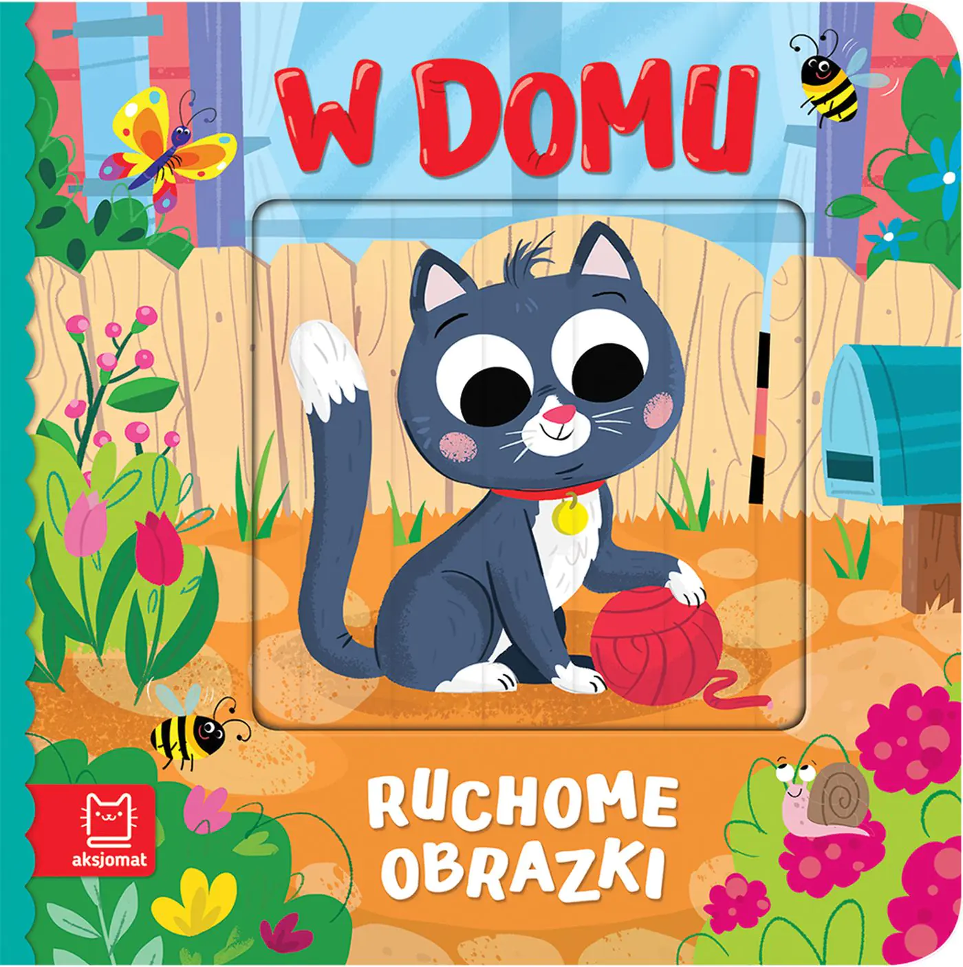 Książka - Ruchome obrazki. W domu