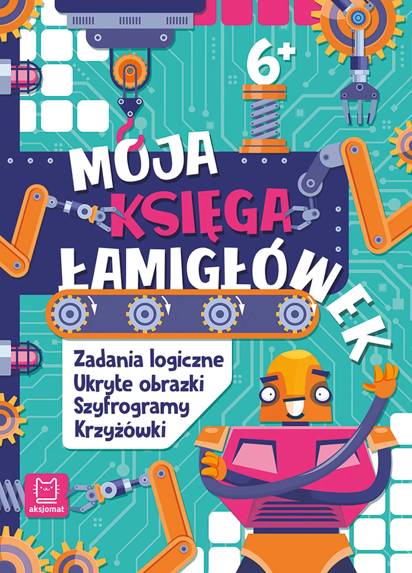Książka - KSIAZECZKA EDUK 205X285 MOJA KSIEGA LAMIG 6  AKS