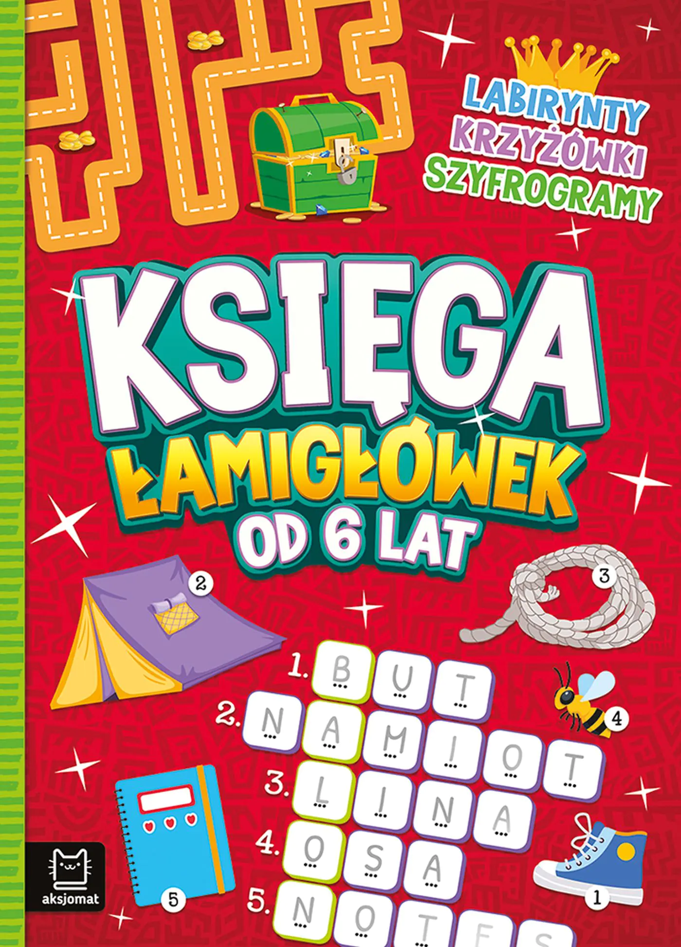 Książka - KSIAZECZKA EDUK 205X285 KSIEGA LAMIGLOWEK 6  AKS