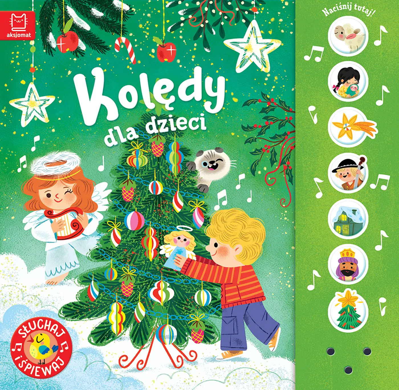 Książka - Kolędy dla dzieci. Słuchaj i śpiewaj
