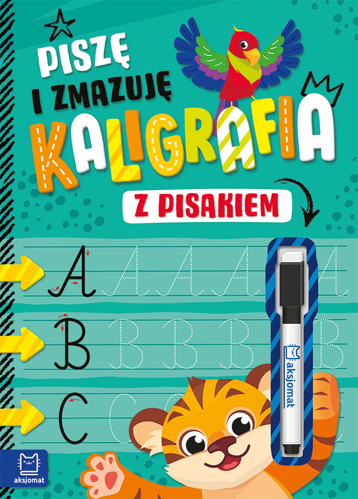 Książka - Piszę i zmazuję. Kaligrafia z pisakiem